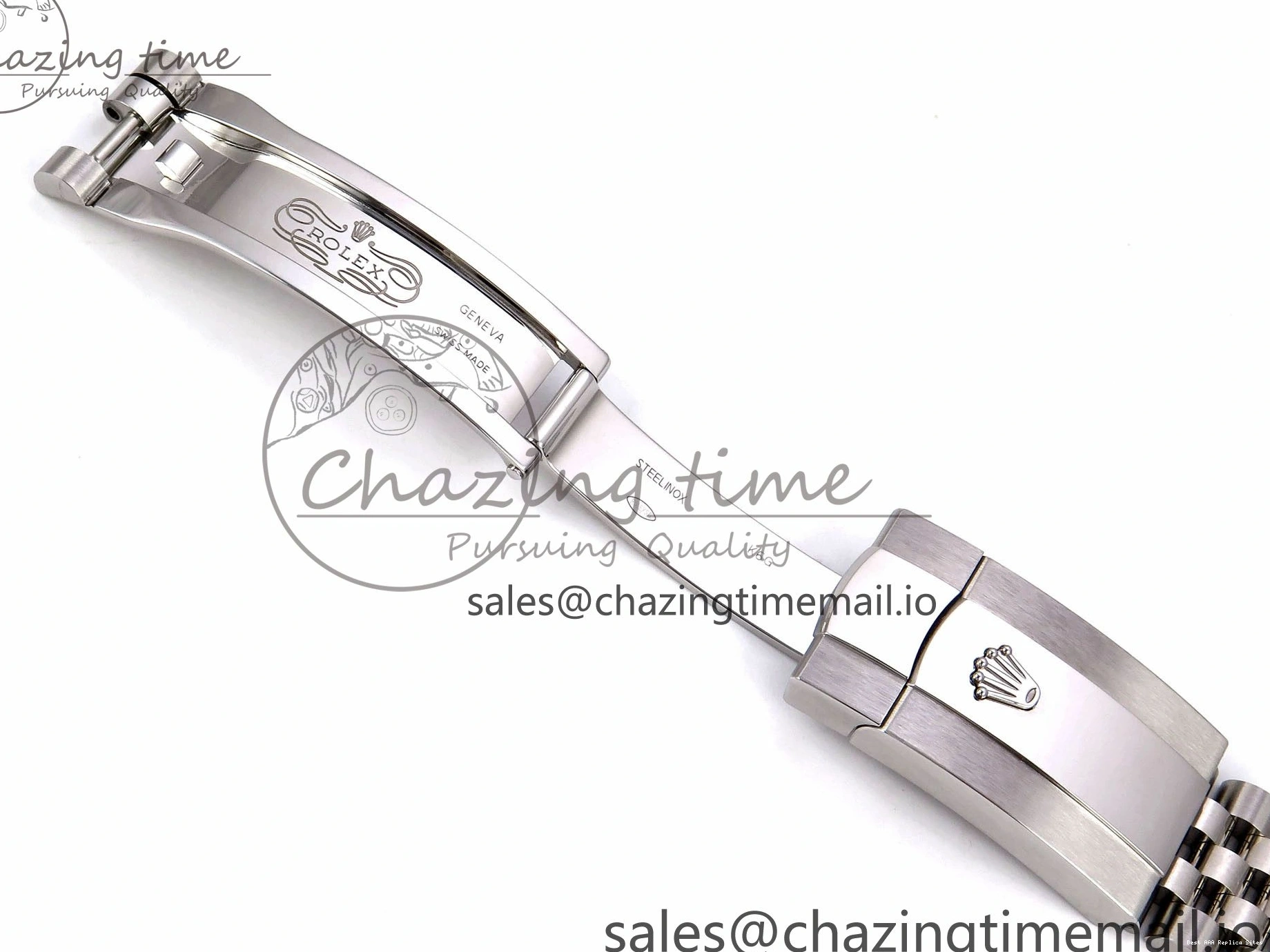 Best AAA Replica Sites 904L on VSF Dial DateJust FreshLook 1282 Edition 41 VS 126330 Green SS Jubilee Bracelet 1:1 Best 0115